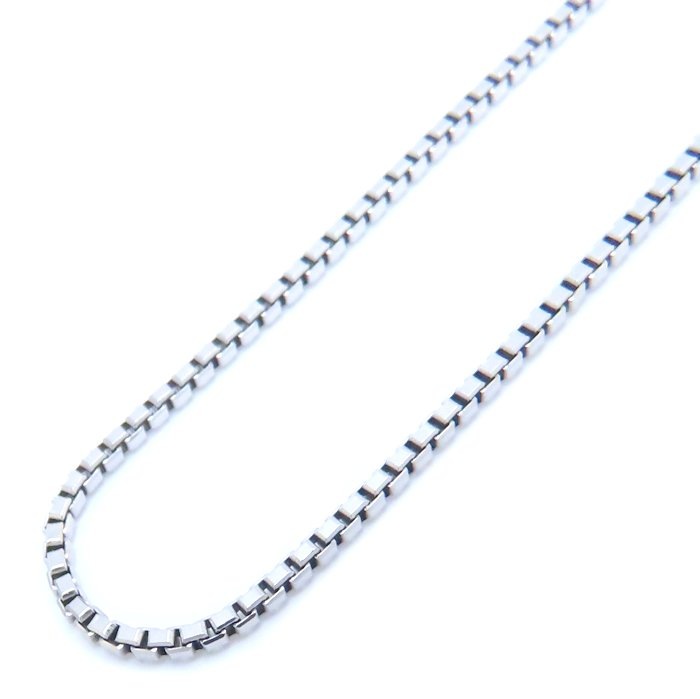 ベネチアンチェーン ネックレス 45cm 7.9グラム Pt850プラチナ/76125【中古】