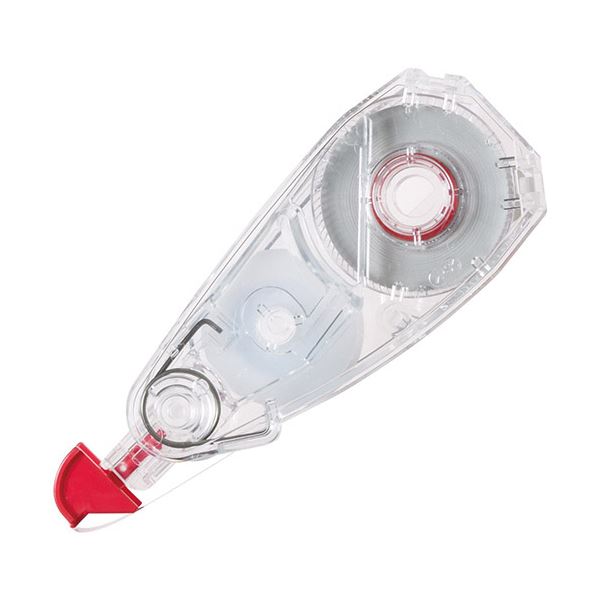 （まとめ） トンボ鉛筆 修正テープ モノエアーつめ替えタイプ用カートリッジ 5mm幅×10m 赤 CT-CAR5 1セット（5個） (×10セット)