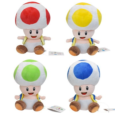 【専用商品ページ】スーパーマリオ 【キノピオ2個セット】 Amazon.co.jp: マリオ＆キノピオ(S) ぬいぐるみ 2種セット