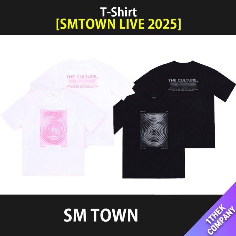 [選択]（T-SHIRT）[SMTOWN LIVE 2025] SMTOWN OFFICIAL MD