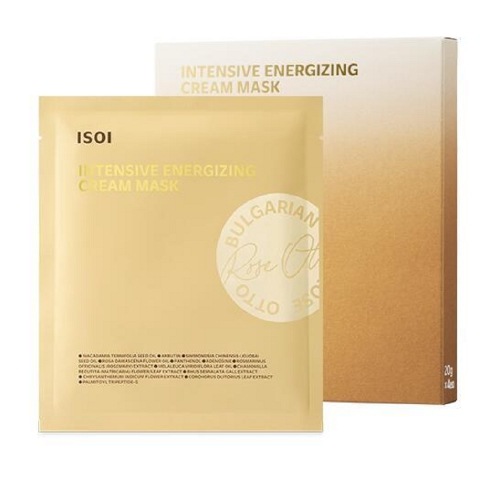 相生インテンシブエナザイジングクリームマスクパックコア弾力マスクパック20mlx4枚韓国Kビューティースキンケア学校軍隊寮空港出国