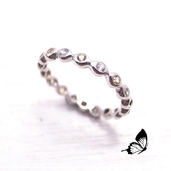 中古】TIFFANY/ティファニー 925/チタン アトラス リング 10号