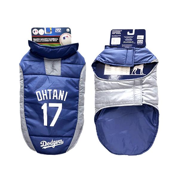 MLB公式 ロサンゼルス ドジャース 大谷翔平選手モデル パッファー ベスト S