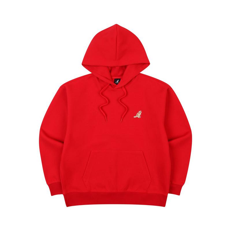 ロゴパッチフーディー5137レッド