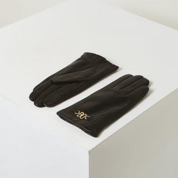 DDロゴチェーンポイントラムスキン手袋ブラックDCGV5F320BK_s