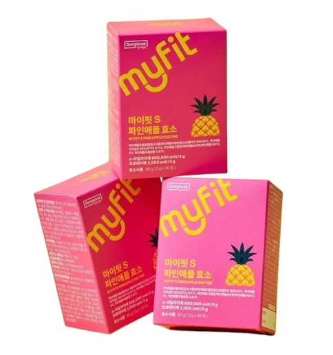 MYFIT S マイフィットパイナップル酵素2box（3gx30包） 2ヶ月分