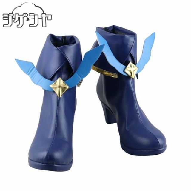 【急速出荷】最低価!格!バーチャルYouTuber　VTuber　ときそら　コスプレ靴　コスプレブーツ　コスプレ衣装