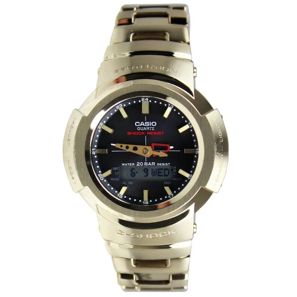 CASIO カシオ G-SHOCK 電波 ソーラー THE FULL METAL フルメタル GOLD ゴールド AWM-500GD-9A