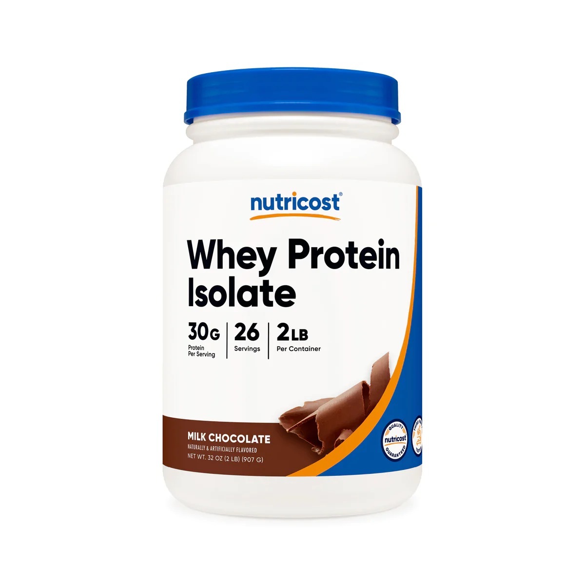 [USA] Nutricost ニュートリコスト Whey Protein Isolate Powder Chocolate (2 LB)