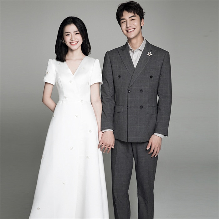 ウエディングドレス 袖あり ウェディングドレス 白 ウェディングドレス Aライン Vネック 大きいサイズ 結婚式 花嫁ドレス ブライダル 前撮り 演奏会ドレス 披露宴 二次会 ロング丈 コンサート パ