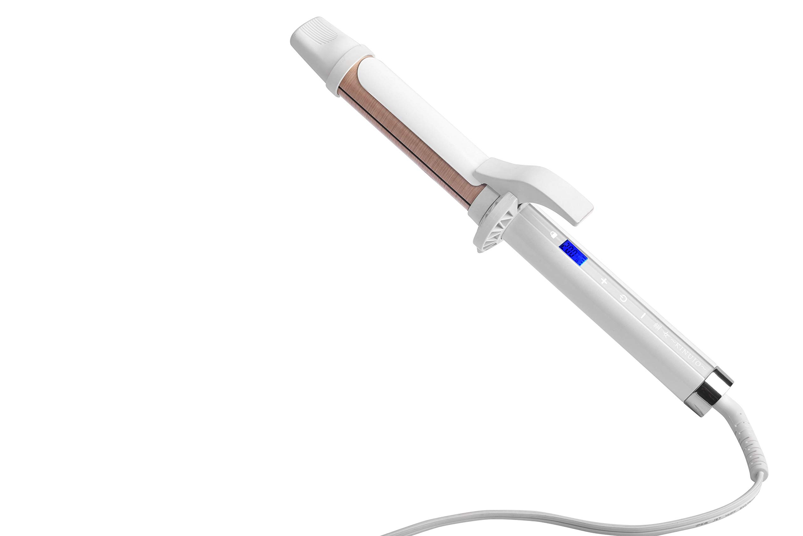 絹女KINUJO（キヌージョ カールアイロン）カールアイロン 200℃ 10段階の温度切替 海外対応 (28mm)