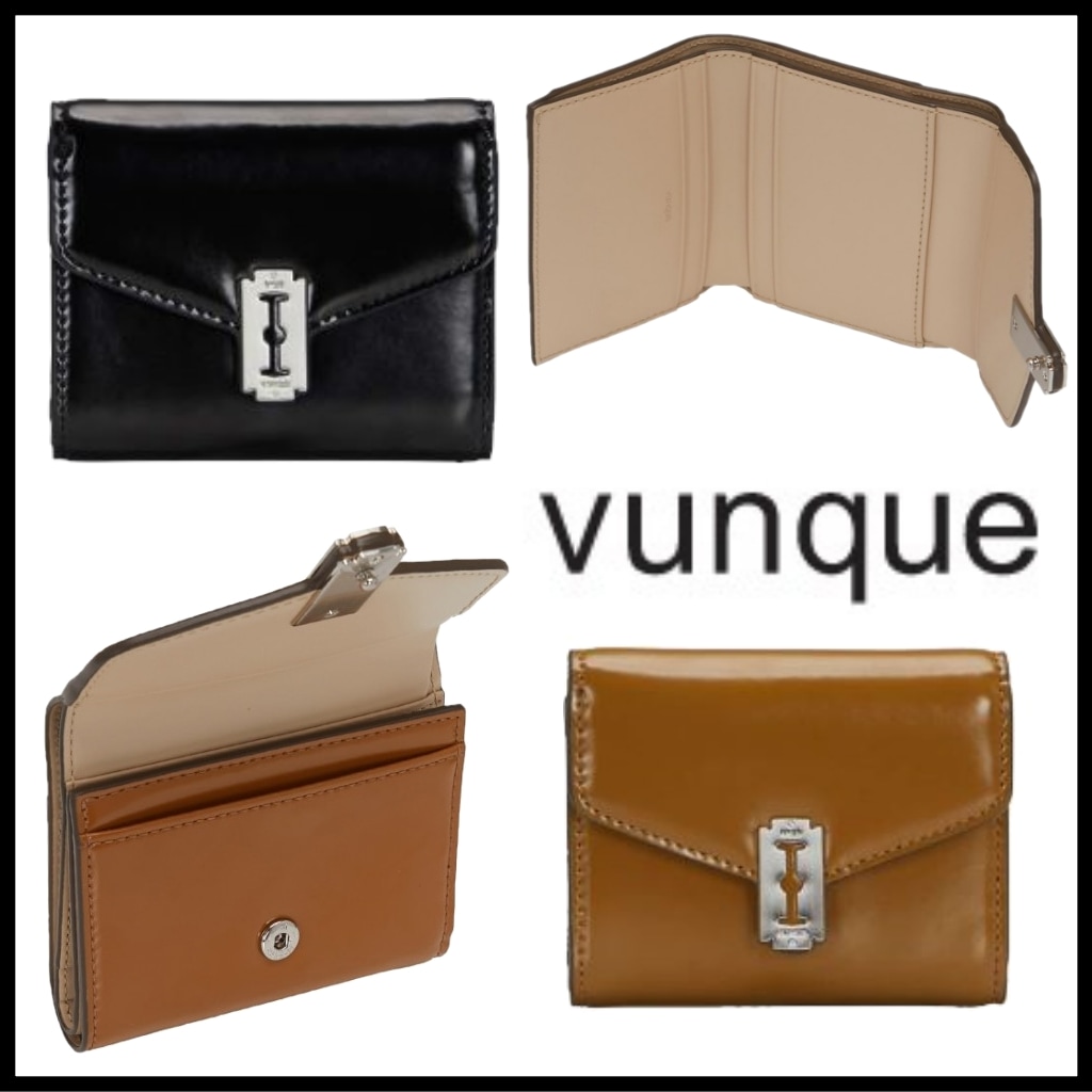 vunque【VUNQUE】 Occam V Half Wallet ウォレット 天然牛革 カードケース 本革 カードホルダー カード入れ 財布 二つ折り 折りたたみ財布 財布 ミニ vunque 財布