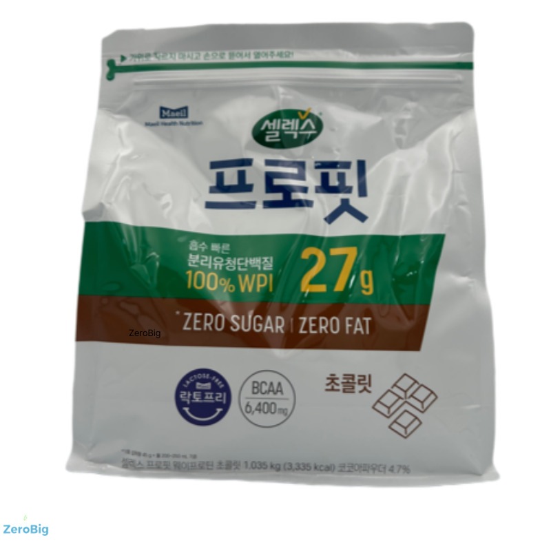 100％WPI ホエイプロテインパウダー チョコ味 1.035kg（たんぱく質27g×23回分）