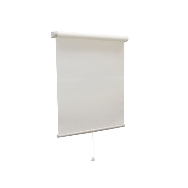 モダン ロールスクリーン 無地 60cm135cm アイボリー 日本製 巻取りスピード調整機能付き ティオリオ