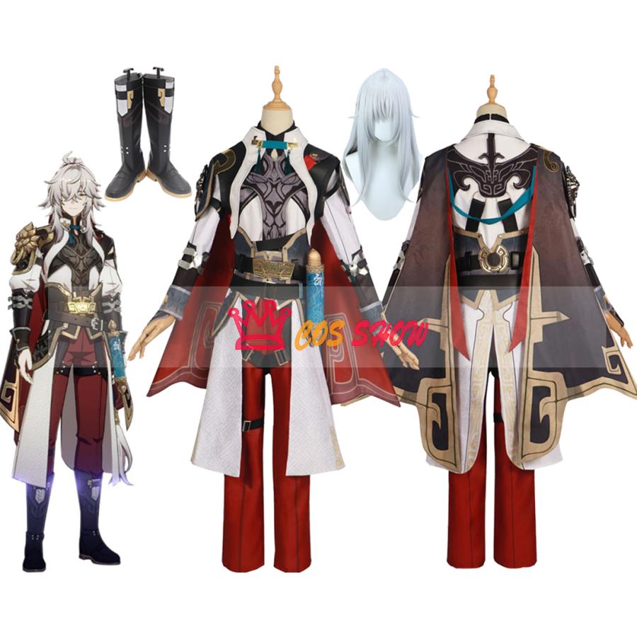 2025新品販売 崩壊スターレイル 景元 コスプレ衣装 cosplay仮装 ウィッグ 靴 能 イベント ステージ服 舞台 ハロウィン クリスマス