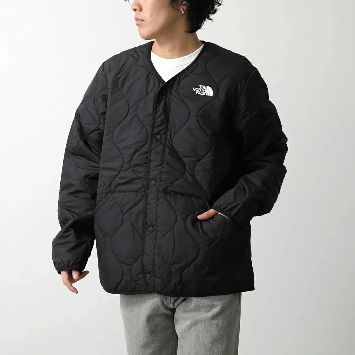 THE NORTH FACE ザノースフェイス キルティングジャケット M AMPATO QUILTED LINER NF0A852A メンズ ブルゾン 長袖
