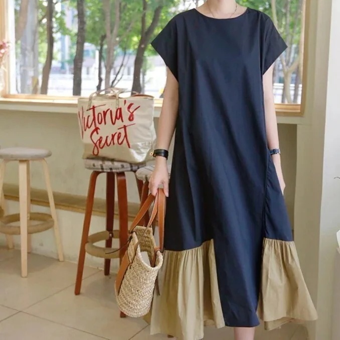 ワンピース　ロングワンピース　ロング　膝丈　マキシ　マキシワンピース　 シャツワンピース　ｔシャツワンピース　フレア　フリル　シフォン　ワイド　オーバーサイズ 韓国 大人可愛い　おしゃれ　カワイイ