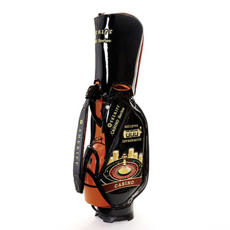 レゴリス　ゴルフ用品 SHERIFF カジノ BLACK×ORANGE SHERIFF　SCA-010CB