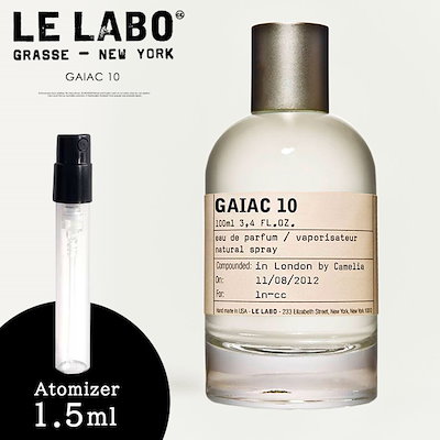 Qoo10] LE LABO : ル ラボ LE LABO ガイアック10 : 香水