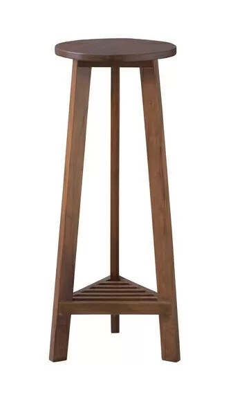 東谷 プランターベースM W28D28H65cm ブラウン/ホワイト 天然木(ミンディ) ラッカー塗装 完成品 GUY-922WH