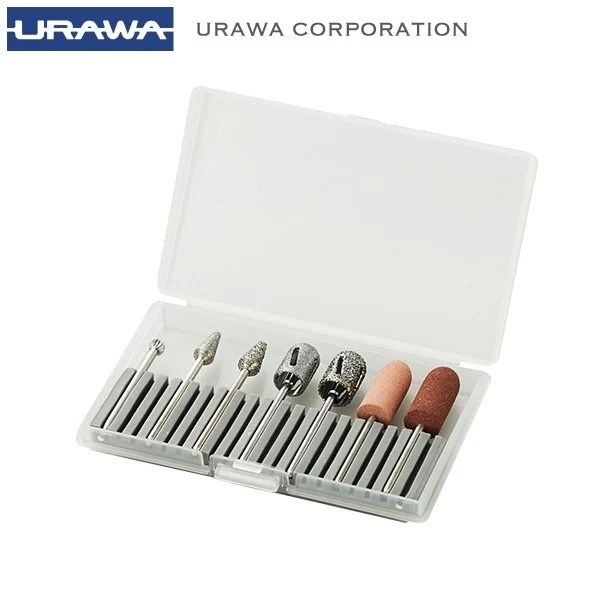 正規代理店】URAWA KBS7-SP フット用パーフェクトセット【正規品】URAWA 浦和 フット用ビットセット ウラワ プロ用 ネイルマシーン 用ビット