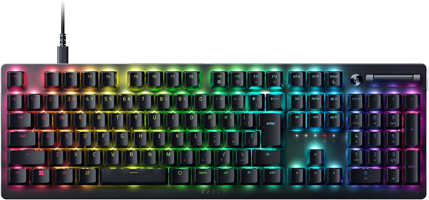DeathStalker V2 JP Clicky Optical Switch RZ03-04503100-R3J1 有線 ゲーミングキーボード
