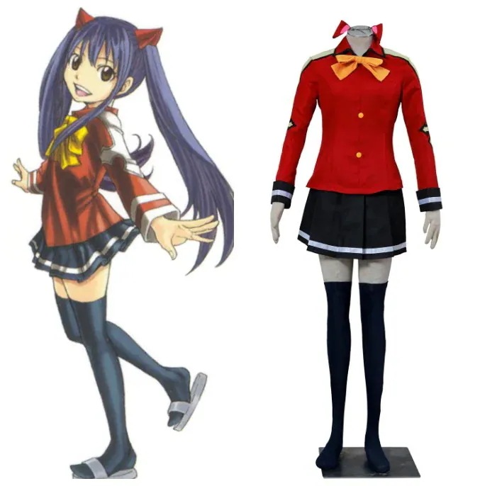 【即納 迅速な出荷】ウェンディマーベル風 コスプレ衣装 アニメコスプレ衣装 ハロウィン クリスマス服 変装服仮装品質良い 店舗お勧め