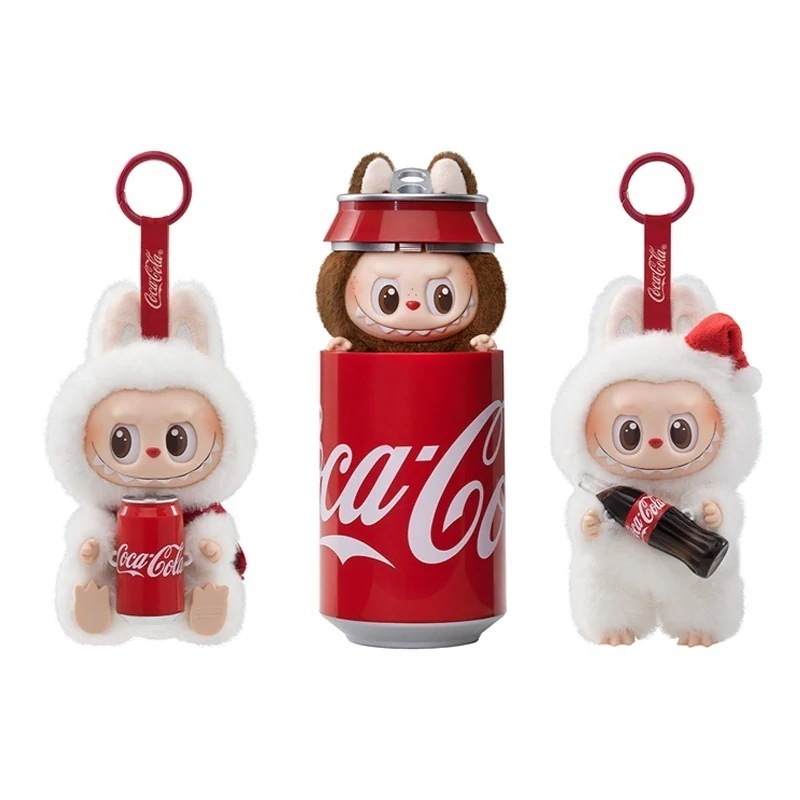 公式正規品POP MART ラブブ THE MONSTERS コカ・コーラ らふぶ ぬいぐるみガチャポンブラインドボックスマカロンぬいぐるみフィギュアサプライズギフト