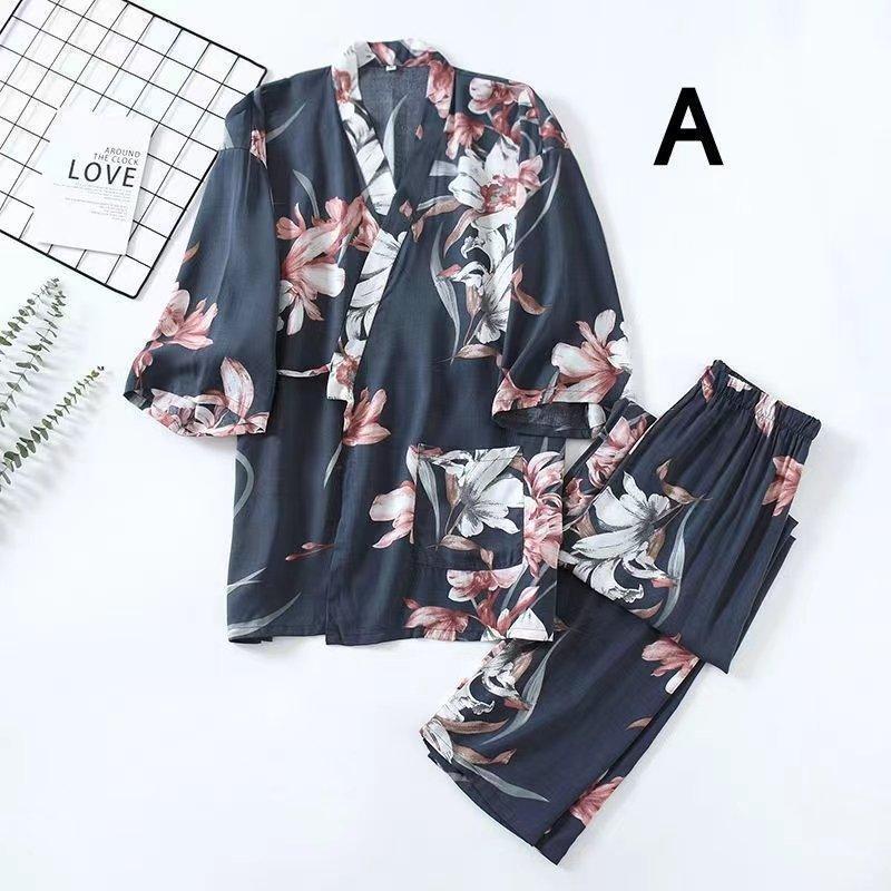 【即納】おやすみ甚平パジャマレディース夏綿半袖20代コットン甚平パジャマイチゴ柄夏入院大人用レディース大きいサイズルームサプリ30代40代50代