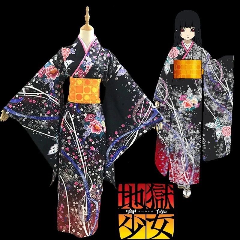 地獄少女宵伽閻魔愛コスプレ女装