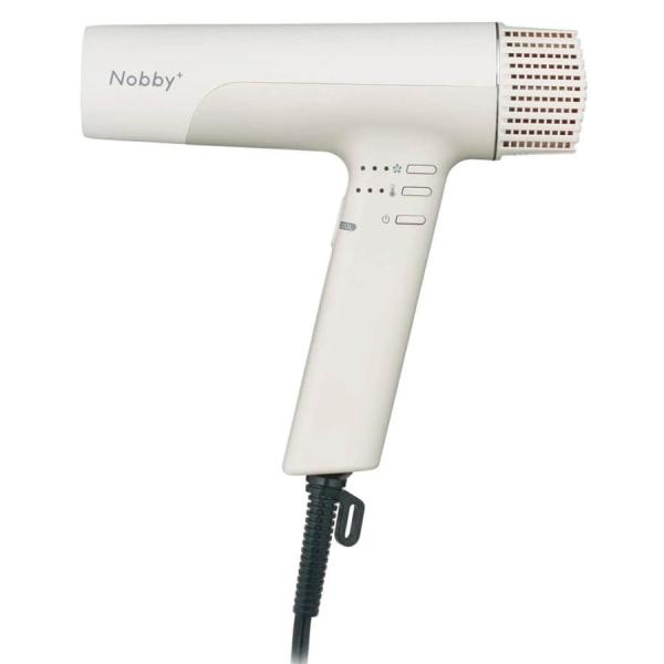 Nobby+ ノビー ND340A ホワイト ヘアードライヤー プロテクトイオン 軽量 速乾 大風量
