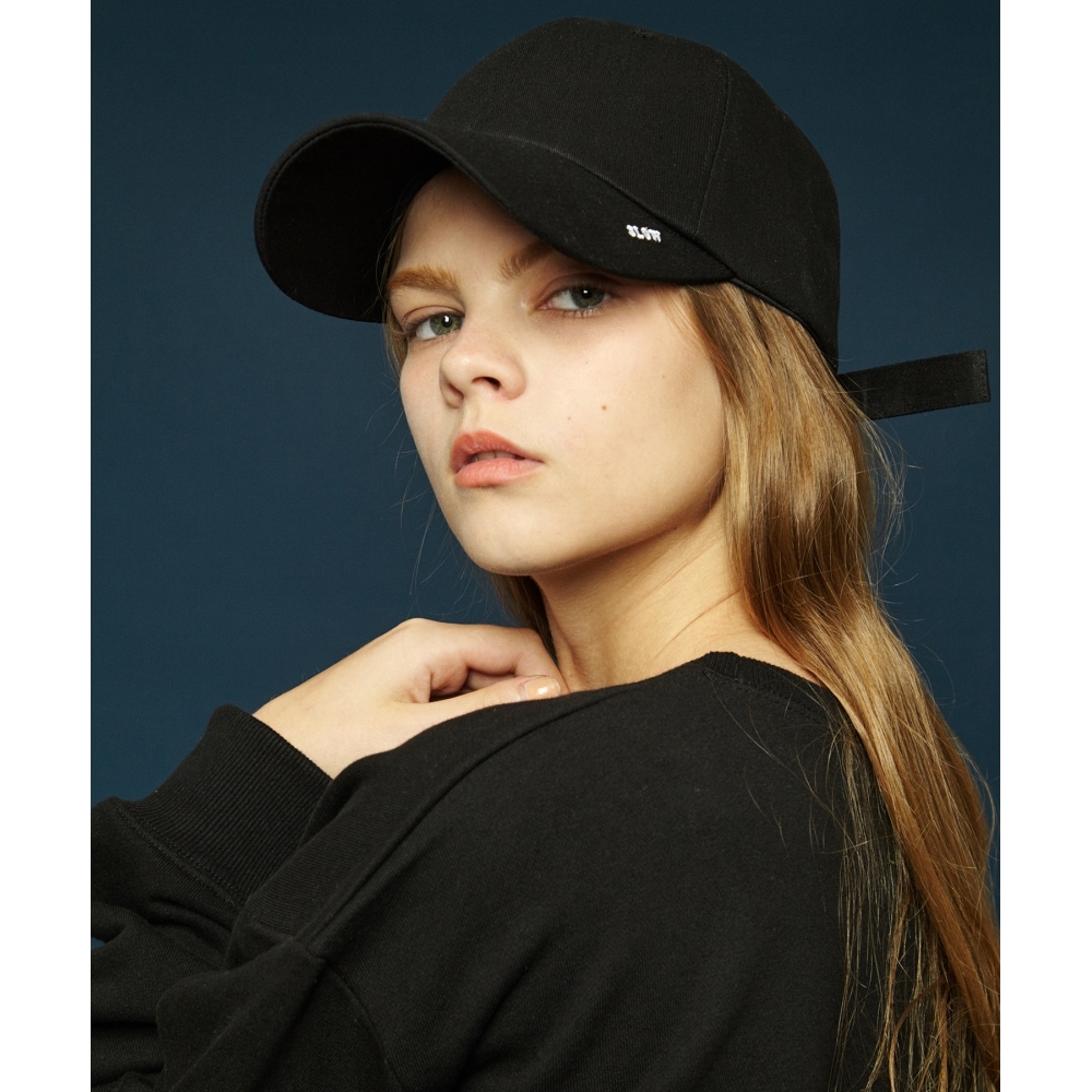 スローアシッド×バックルキャップ [ブラック]