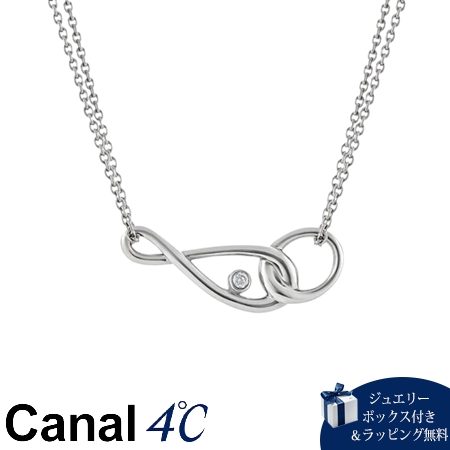 4cc520098【送料無料】【ラッピング無料】カナルヨンドシー Canal 4℃ カナル4℃ ステンレス ネックレス キュービックジルコニアブランド正規品新品ギフトプレゼント人気おすすめ誕生日記念日