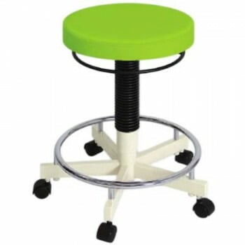 高田ベッド製作所 ナースツール（キャスター付き） 抹茶 TB-1155-01