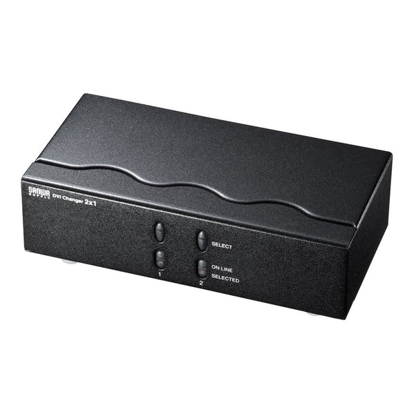 ディスプレイ切替器 DVI24pin用 ・2回路 SW-EDV2N2