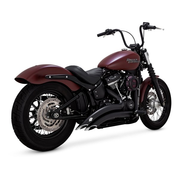 BigRadius 2-2 PCX ビッグラディウス ブラック マフラー SOFTAIL 18-22 1800-2568