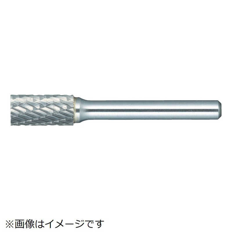 トラスコ中山　超硬バー 円筒型 Φ12.7X刃長25X軸6 コースカット　TH1C127