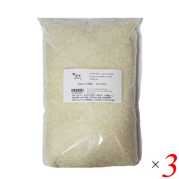 マリンゼラチン 800g 3個セット K and Sons