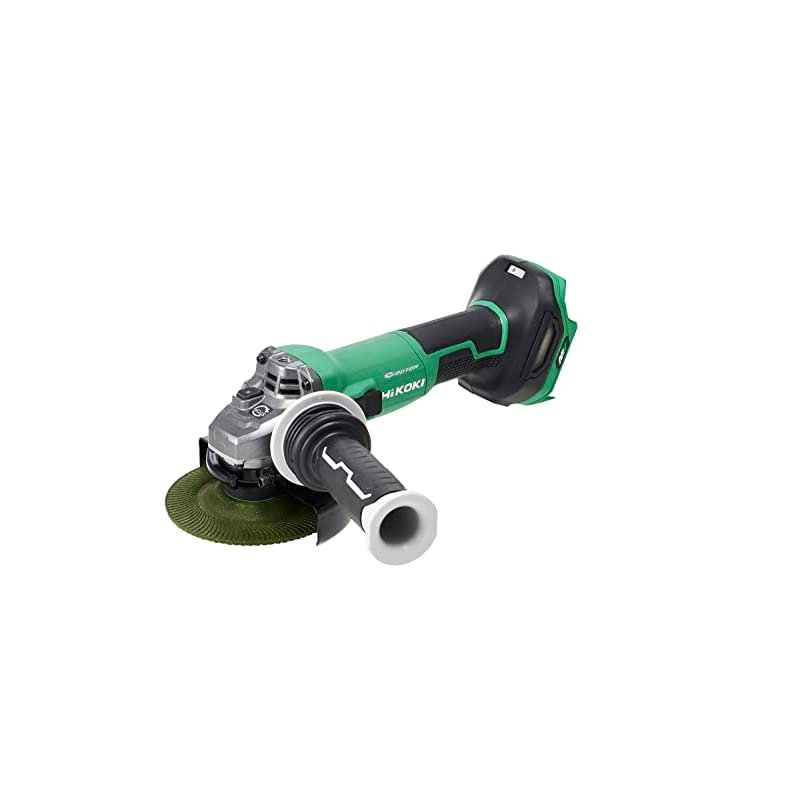 HiKOKI(ハイコーキ) 36V コードレスディスクグラインダ スライドスイッチ G3613DC(NN) 砥石径125mm 最大出力1500W キックバック軽減システム ダイヤル式無段変速機能 蓄電