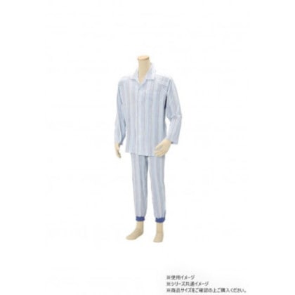 幸和製作所 簡単着替えパジャマ ブルー 紳士用 PA04G-BL-LL