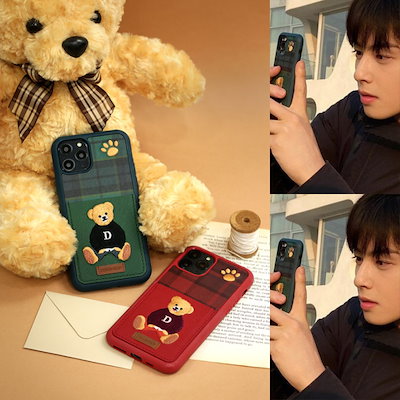 作家　アーティスト　テディベア　スマホケース　ポシェット 国内正規品 Design Skin Galaxy Z Flip7 ベア 刺繍 カード