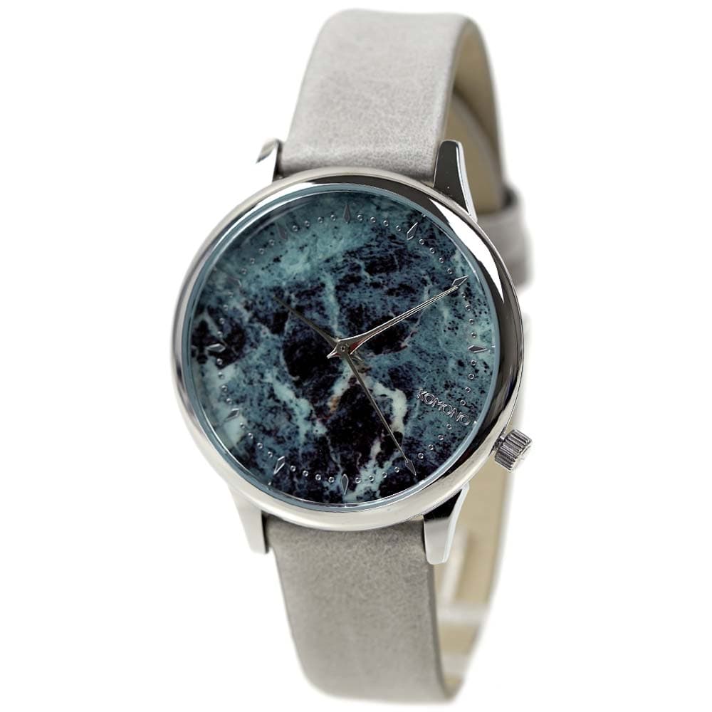 KOMONO 時計 レディース エステール マーブル グレー レザーベルト コモノ 腕時計 KOM-W2473