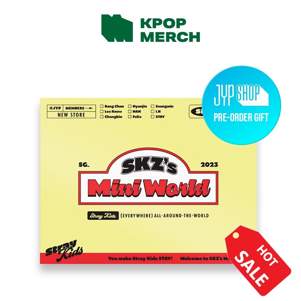 【!HOT SALE EVENT!】【JYP特典付き】Stray Kids - 2023 SEASONS GREETINGS - SKZs Mini World シーズングリーティング 6,160円