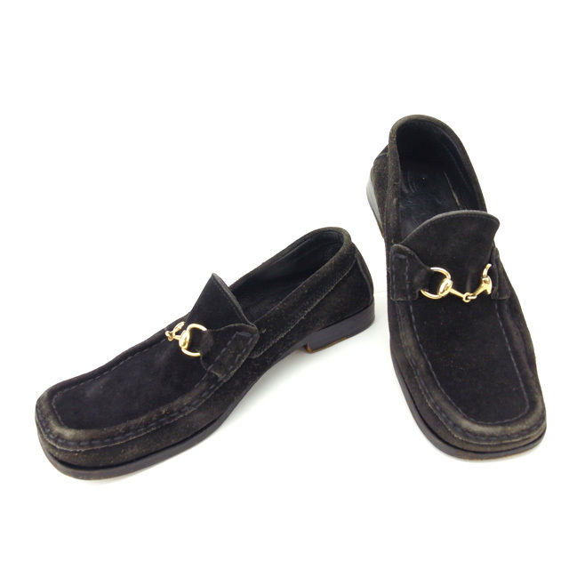 ローファー #35 1/2 ビット ブラック ゴールド 中古 8,610円