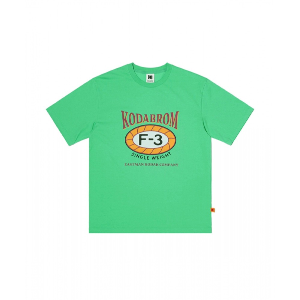 コダックグラフィックアスキンショートスリーブ T シャツグリーン
