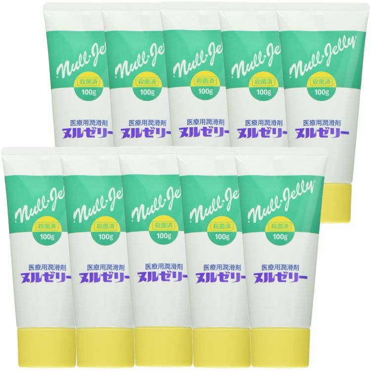 10個セット 日医工 医療用潤滑剤ヌルゼリー 100g 水溶性 ゼリー