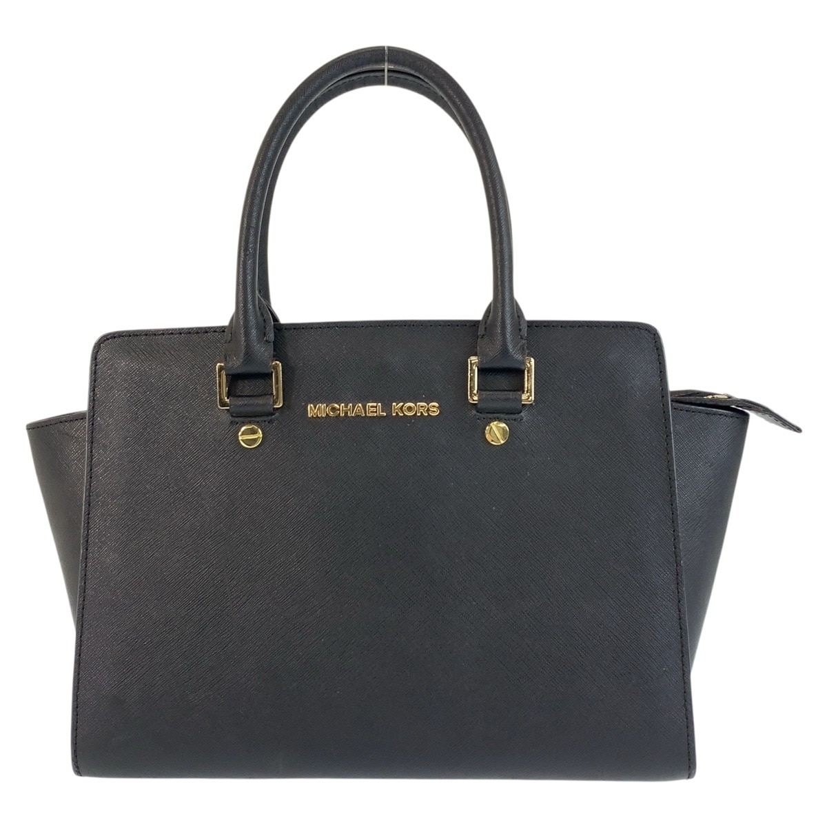 セルマ ブラック 黒 ゴールド金具 レザー 30S5GCYS1L ハンドバッグ レディース 503923