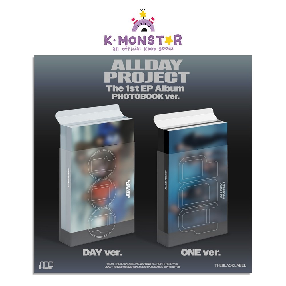 [特典] ALLDAY PROJECT - The 1st EP Album ALLDAY PROJECT (PHOTOBOOK ver.) 2種SET WITHMUU 4,811円
