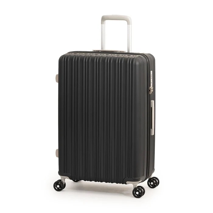 ハードキャリーケース Magica Louis ZIPPER 5～7泊 64L ALI-6688-24-MBK マットブラック