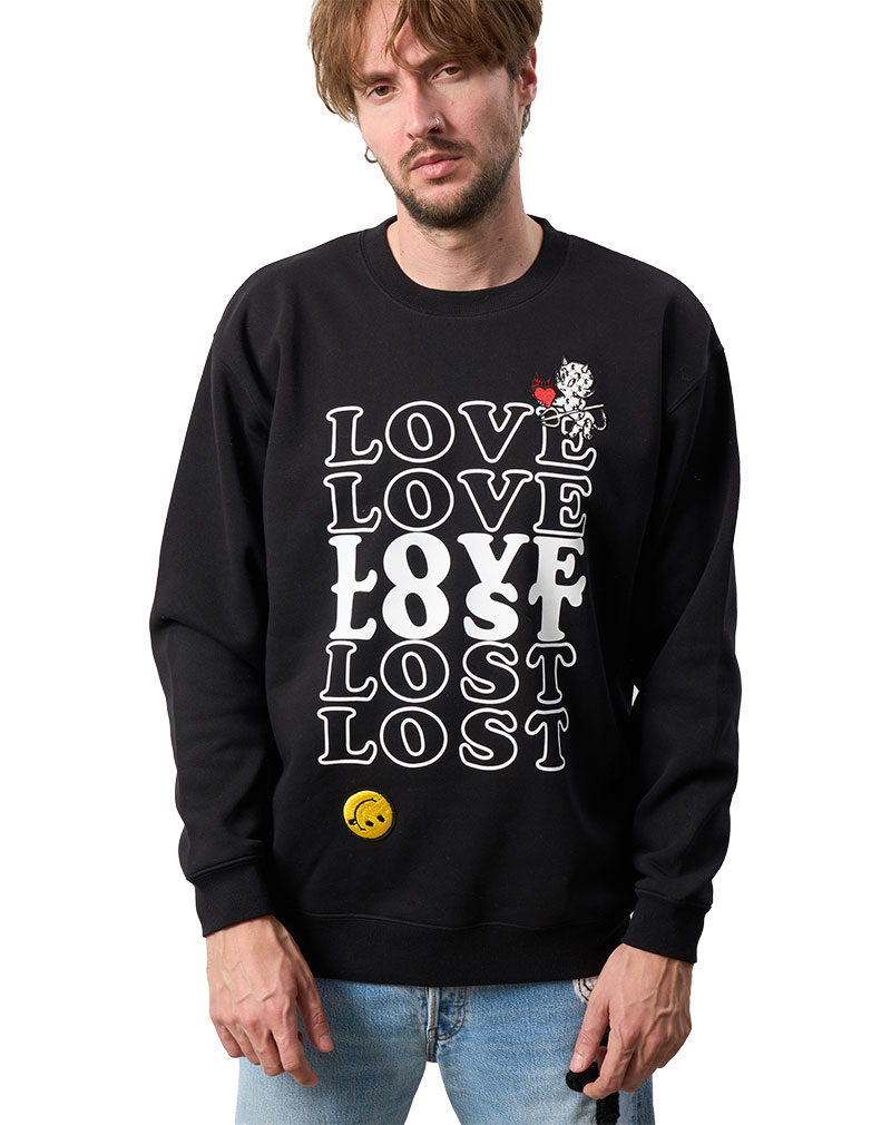 スタッドマフィン トレーナー STUD MUFFIN スウェット 裏起毛 サガラワッペン メンズ レディース ブランド 大きいサイズ おしゃれ 黒